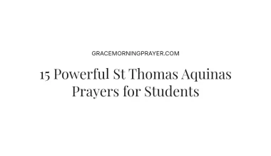 15 Powerful St Thomas Aquinas Prayers for Students
